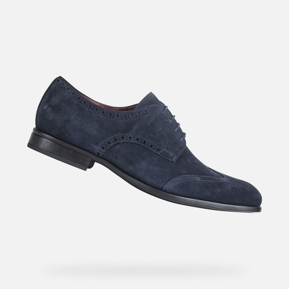 Geox Casual Shoes Navy Iacopo - Geox Mens Shoes - WIOBXH674